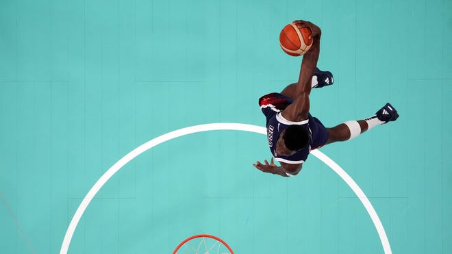 Anthony Edwards' windmill dunk was his Olympic moment in USA's win