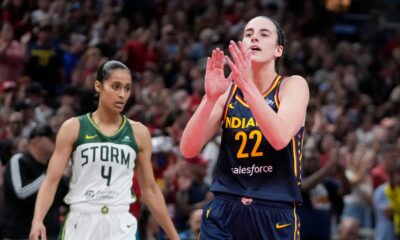 Caitlin Clark breaks WNBA rookie assists record as Indiana Fever beat Seattle Storm