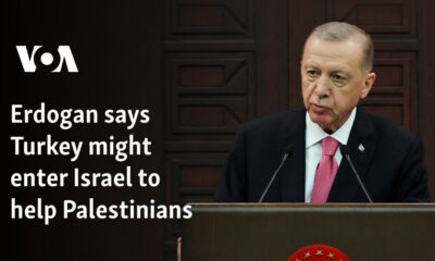 Erdogan says Turkey might enter Israel to help Palestinians