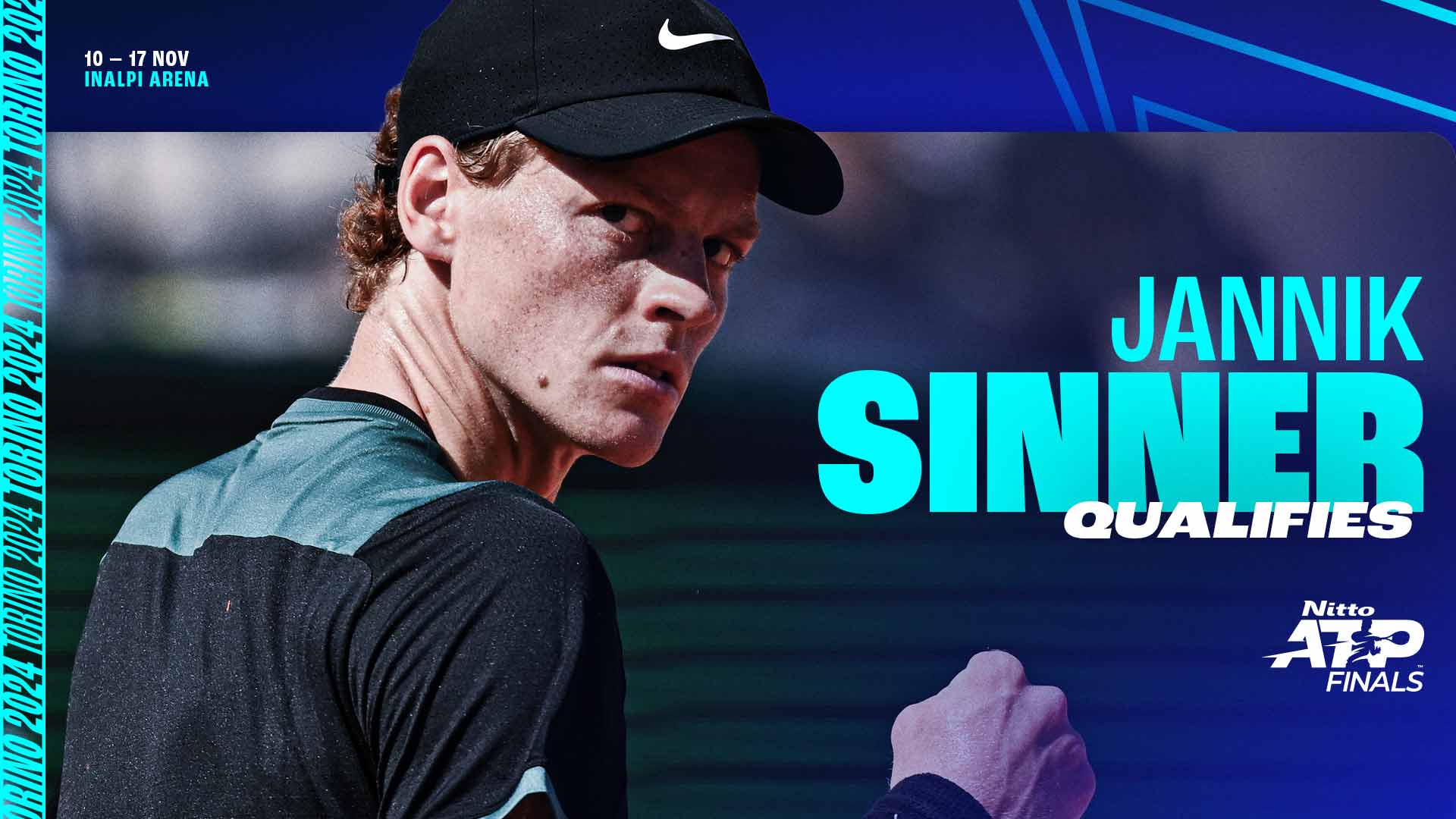 Jannik Sinner qualifies for 2024 Nitto ATP Finals | ATP Tour