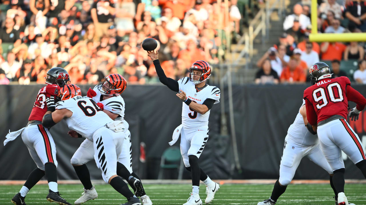 Joe Burrow and Bengals Starters Score in Front of Large Crowd at Preseason Opener