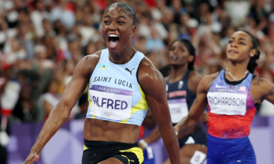 Julien Alfred topples Sha'Carri Richardson to win 100m gold, Saint Lucia's first Olympic medal