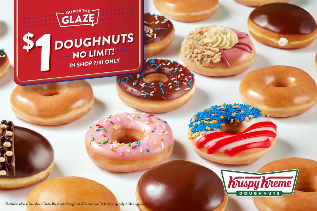 Krispy Kreme offering $1 donuts to celebrate 2024 Olympics: How to get yours