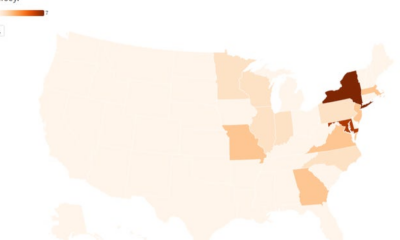 Listeria outbreak map shows states with cases tied to deli-meat recall