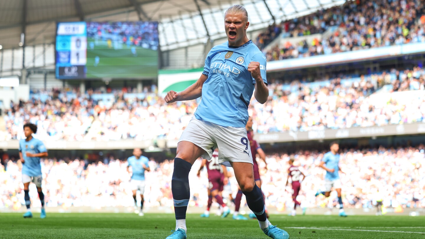 Manchester City 4-1 Ipswich Town: Haaland hits hat trick in comeback win