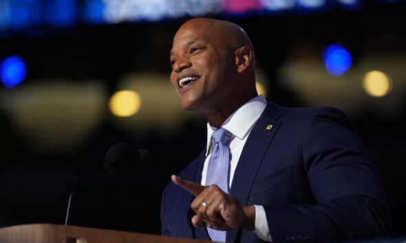 Maryland Gov. Wes Moore addresses the Democratic National Convention : NPR