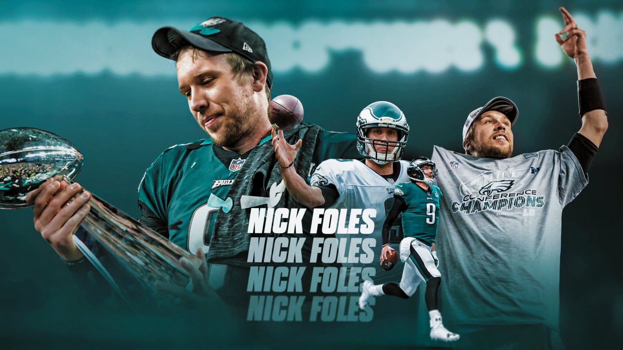 Nick Foles announces his retirement as an Eagle