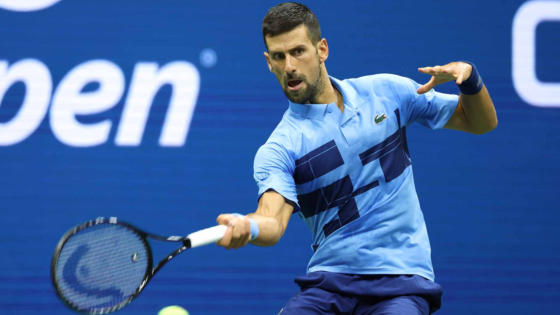 Novak Djokovic is aiming for his 25th major title.