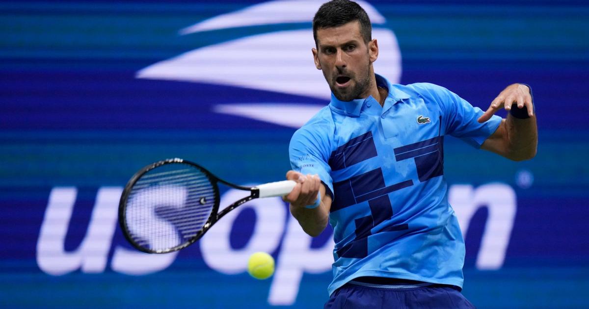 Novak Djokovic defeats fellow countryman Laslo Djere