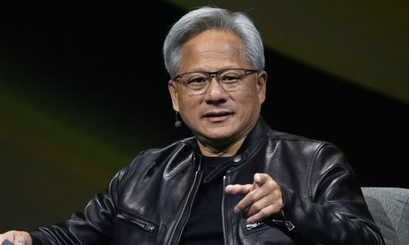 Nvidia stock slips even after earnings top Wall Street estimates and demand for AI chips surges