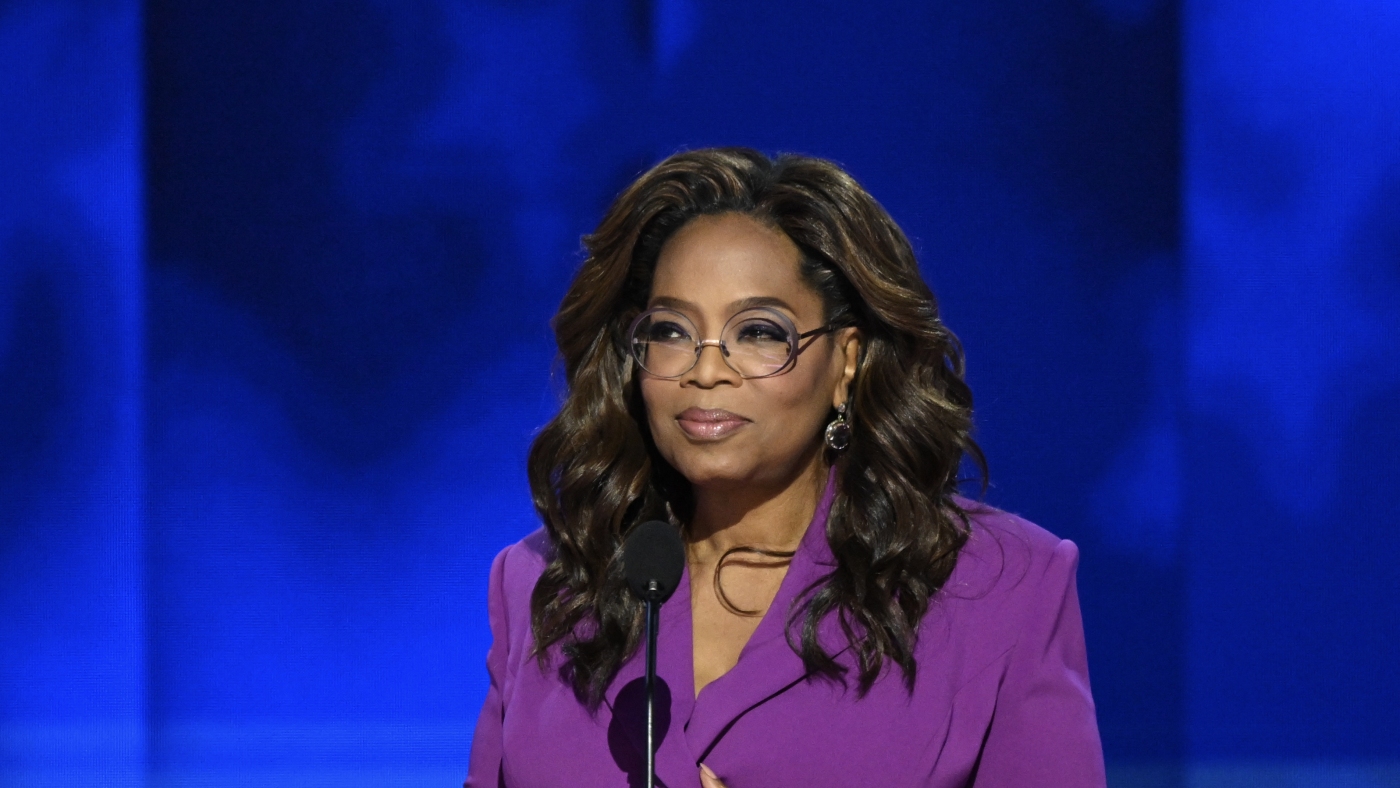 Oprah Winfrey addresses the Democratic National Convention : NPR