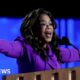 Oprah Winfrey makes surprise appearance at Democratic convention