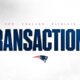 Patriots Release 14 Players