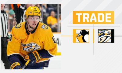 Penguins Acquire Forward Cody Glass and Two Draft Picks from the Nashville Predators in Exchange for Jordan Frasca