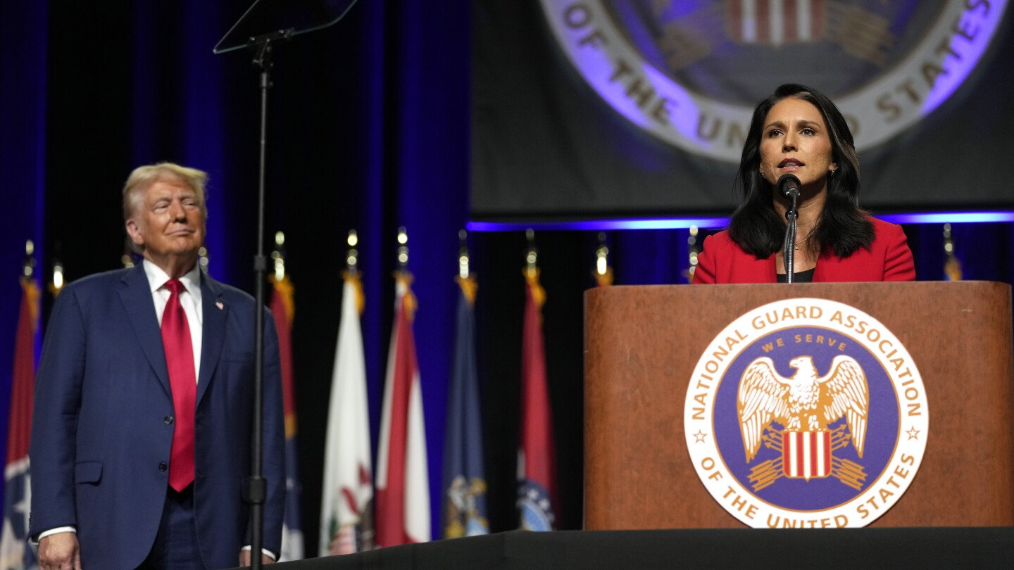 Tulsi Gabbard, who ran for 2020 Democratic nomination, endorses Trump