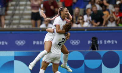 U.S. women's soccer team narrowly beat Japan with extra time goal in Olympics quarterfinals