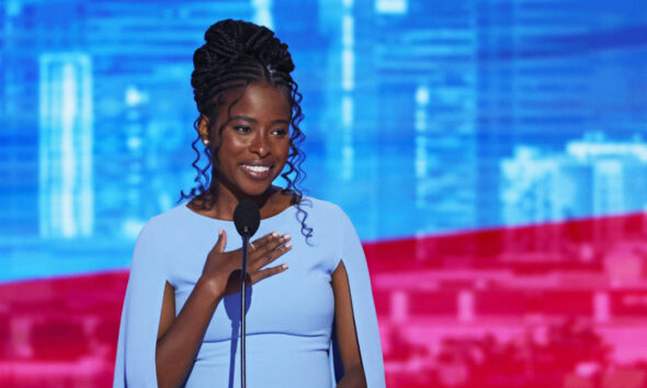 WATCH: Poet Amanda Gorman recites ‘This Sacred Scene’ at 2024 Democratic National Convention