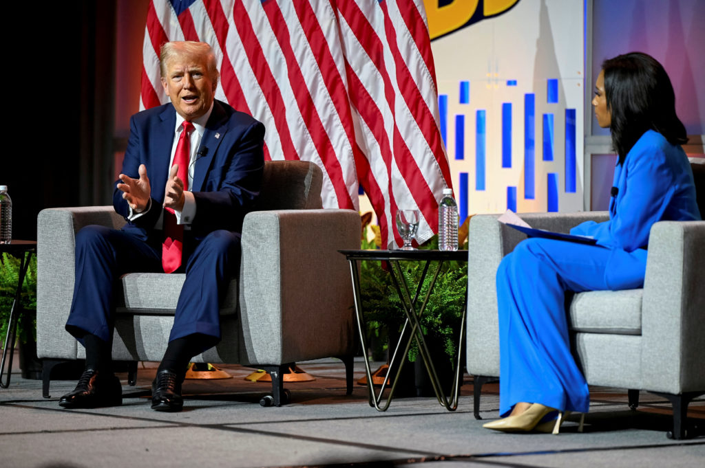 WATCH: Trump speaks at National Association of Black Journalists conference in Chicago