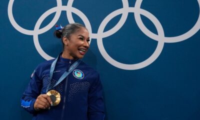 Washington gymnast Jordan Chiles becomes gold medalist at Paris Olympics