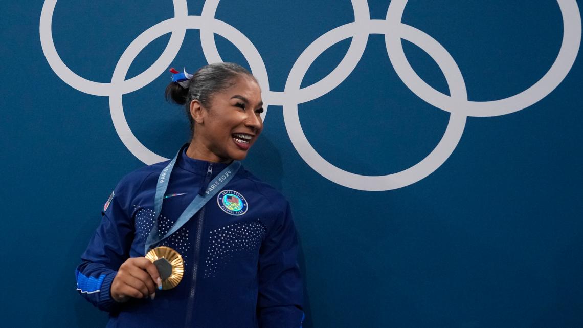 Washington gymnast Jordan Chiles becomes gold medalist at Paris Olympics