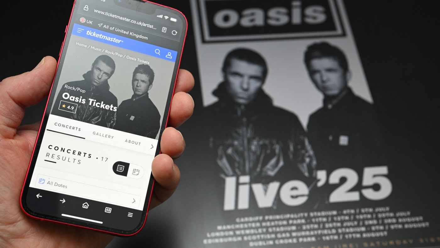 Oasis says reunion tour tickets on secondary resale market will be canceled : NPR