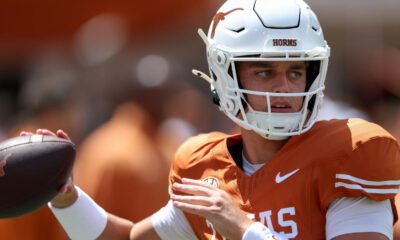 Texas QB Arch Manning throws, runs for first touchdowns of college career on back-to-back possessions