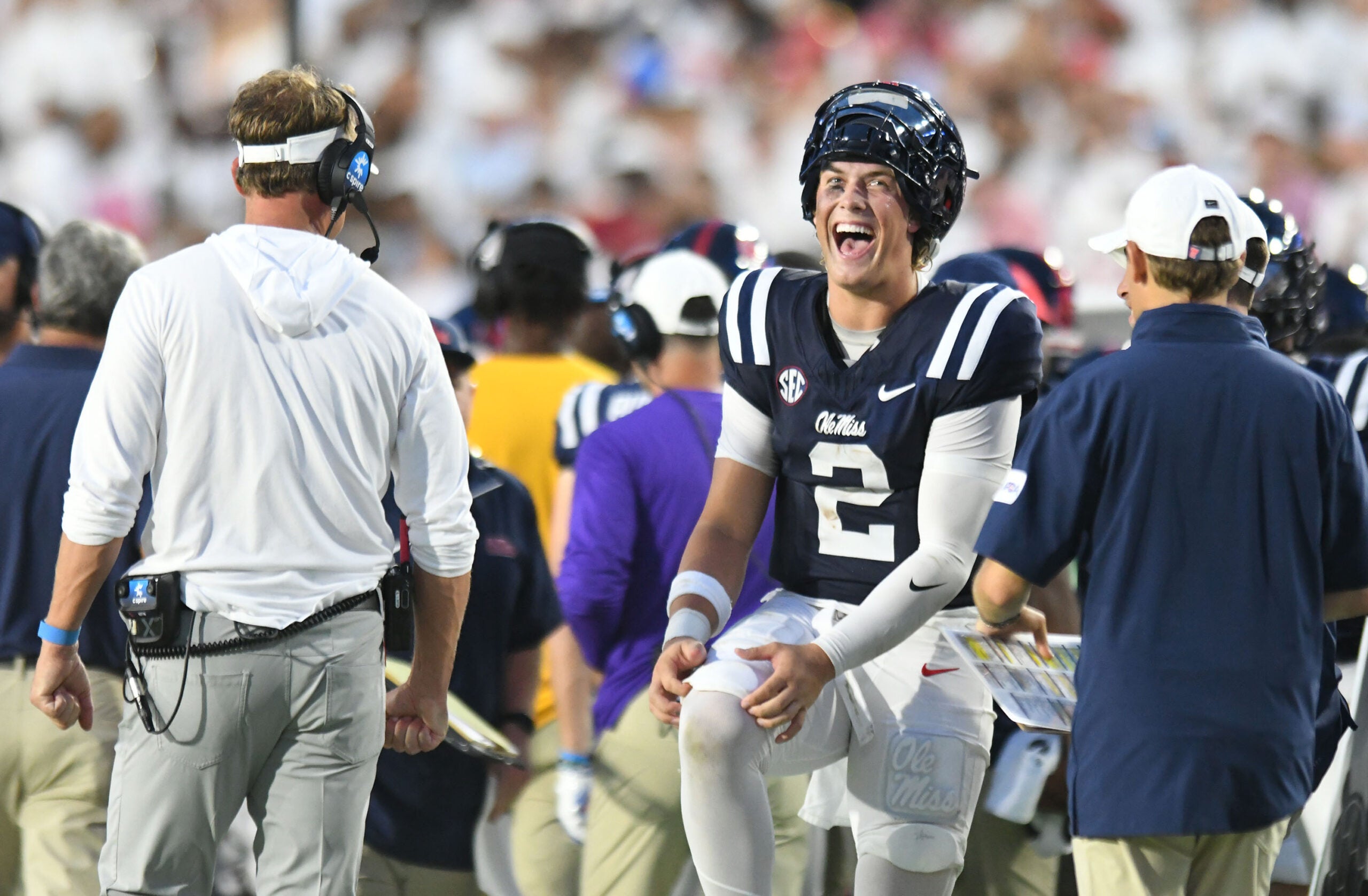 Photo Gallery: Ole Miss football dominates Furman - The Oxford Eagle