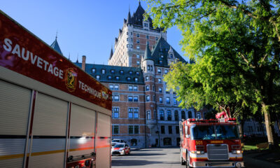 Incendie au Château Frontenac | Réveil brutal pour des clients