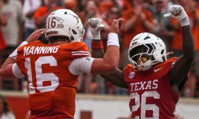 Texas is the new No. 1 in Week 4's college football AP Top 25