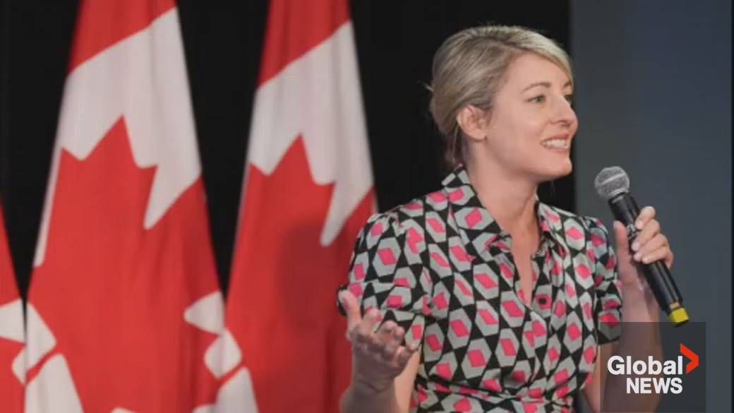 Click to play video: 'Canada’s Joly visits China after years of diplomatic strain'