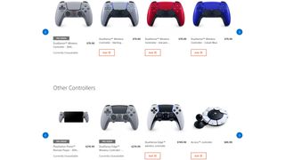 Wireless controllers in stock at Playstation Direct