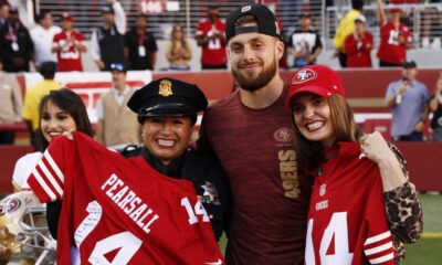 49ers' Ricky Pearsall honors first responders to his shooting