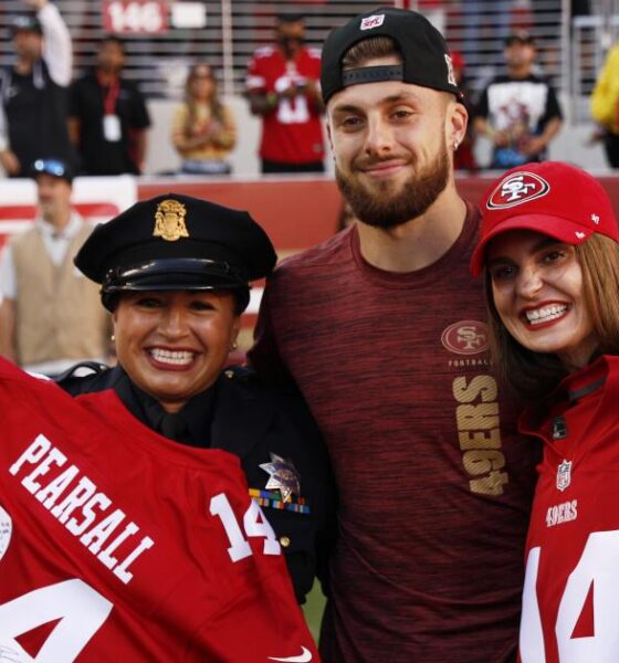 49ers' Ricky Pearsall honors first responders to his shooting