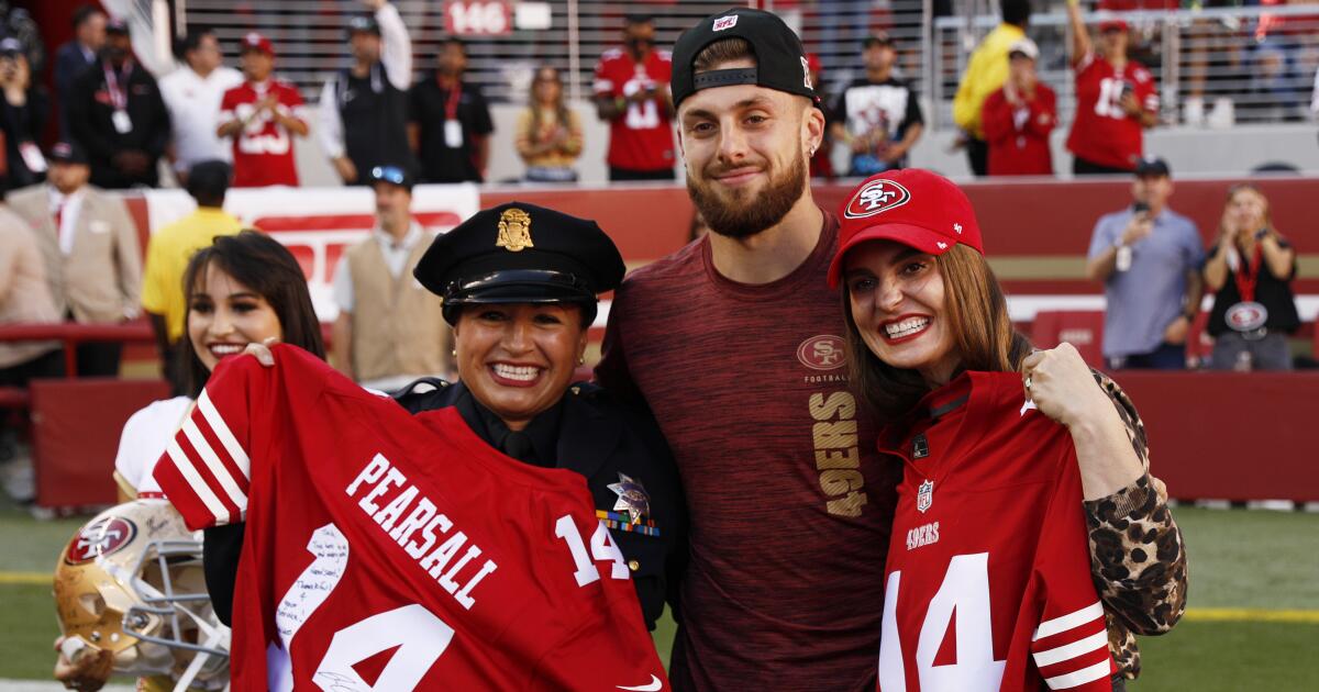 49ers' Ricky Pearsall honors first responders to his shooting