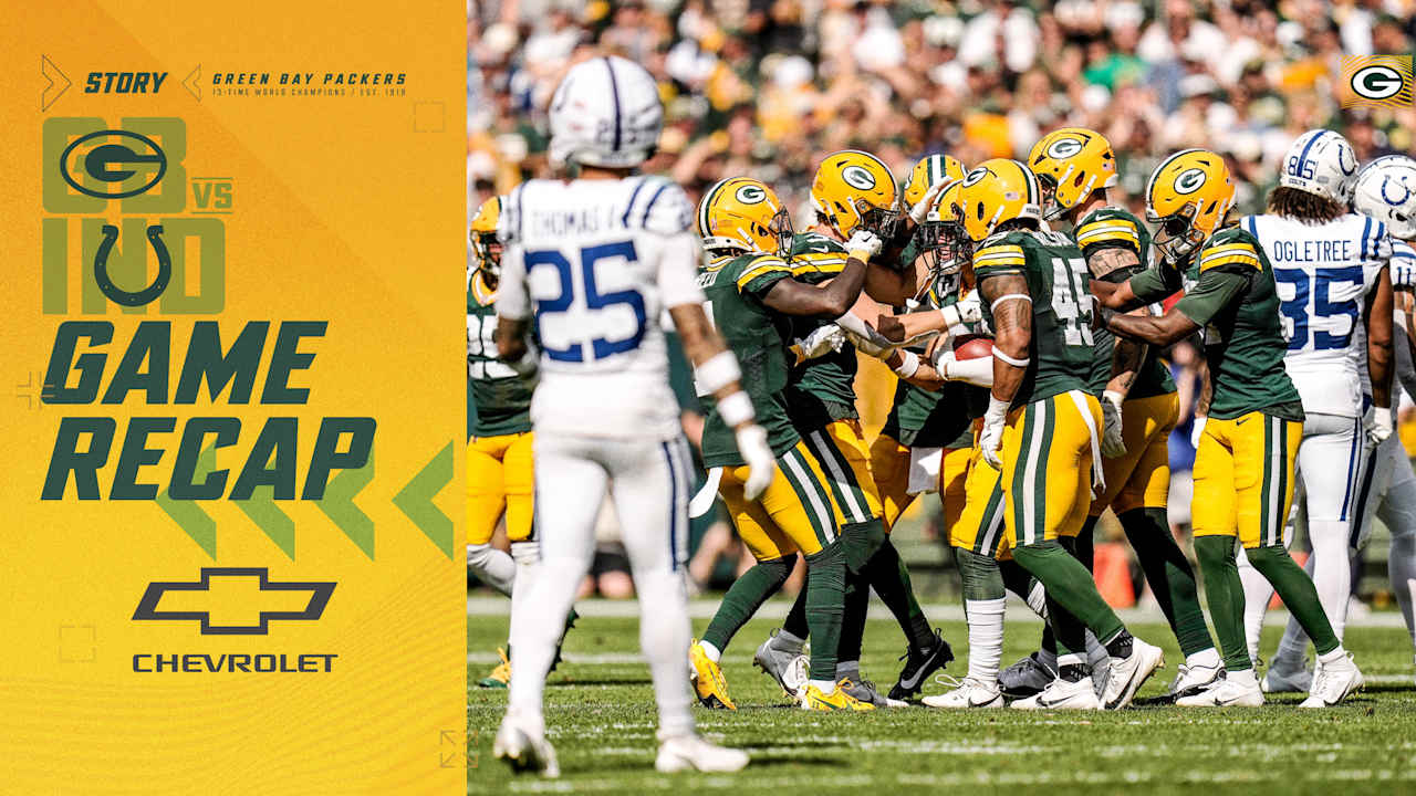 5 takeaways from Packers’ victory over Colts