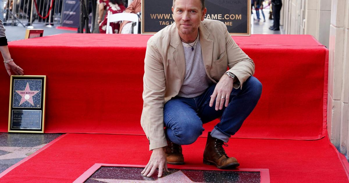 Actor Ewan McGregor ‘very touched’ as he gets Hollywood Walk of Fame star