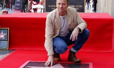 Actor Ewan McGregor ‘very touched’ as he gets Hollywood Walk of Fame star