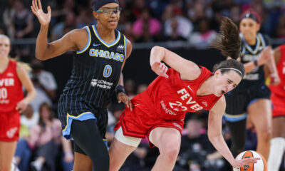 Chicago Sky's Diamond DeShields responds to toxic fan after hard foul on Caitlin Clark