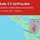 Light tremors felt in Vancouver after 4.0 earthquake near Victoria