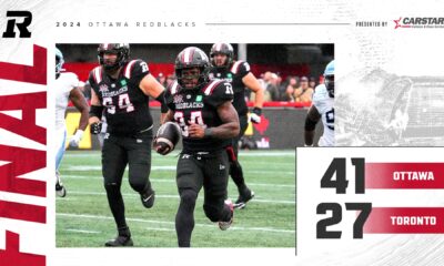 REDBLACKS big winners at home versus Argonauts