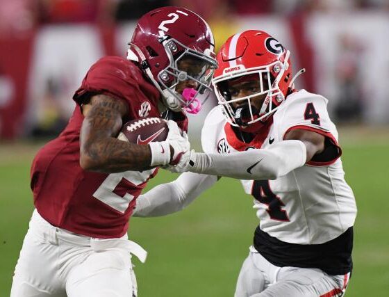 Ryan Williams, No. 4 Alabama deliver final punch in classic 41-34 win over No. 2 Georgia image