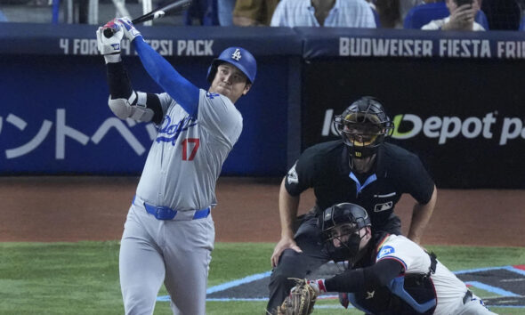 Shohei Ohtani tracker: Dodgers star reaches 48 HRs, 49 SBs in quest for 50-50 season