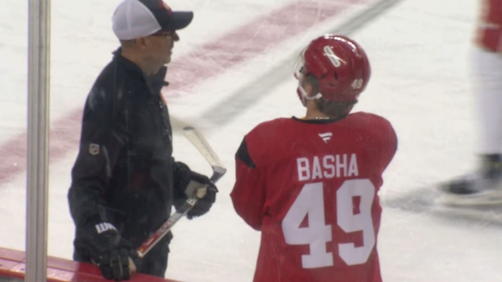 Special night ahead for Calgary Flames prospect Andrew Basha