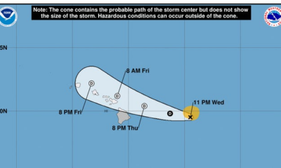 Storms Gilma and Hector weaken but still pose a threat to Hawaii