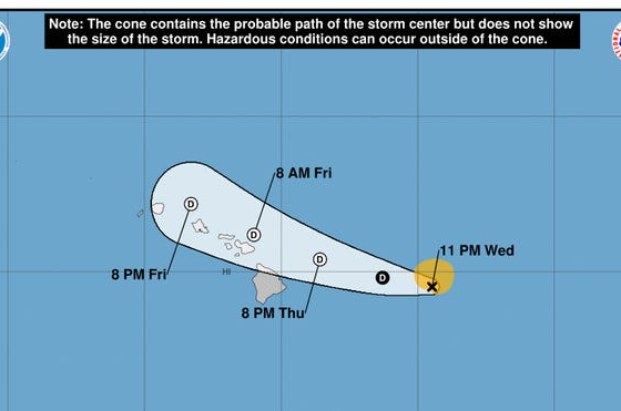 Storms Gilma and Hector weaken but still pose a threat to Hawaii