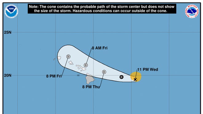 Storms Gilma and Hector weaken but still pose a threat to Hawaii