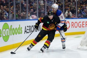 canucks vs oilers connor mcdavid jt miller