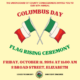 Union County to Hold Annual Columbus Day Flag Raising Ceremony on Friday, October 11th – County of Union