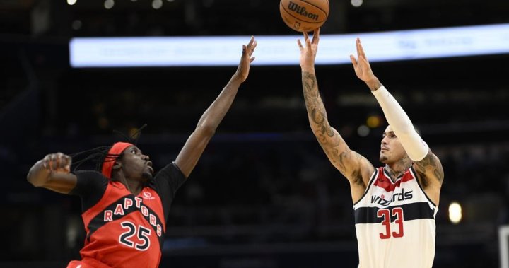 Boucher has 22 points for Raptors in loss to Wiz