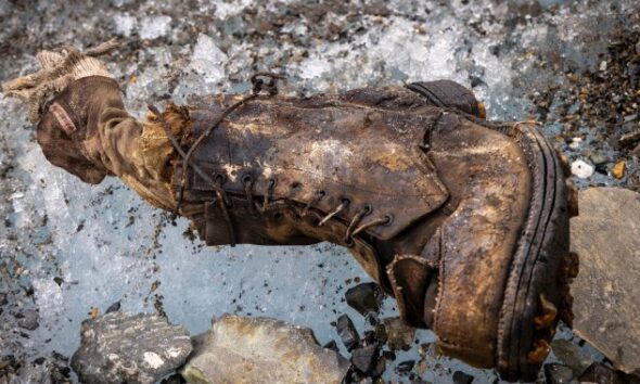 100 years later, foot of lost Mount Everest climber Andrew Irvine likely found - National